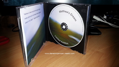 An image showing the inside of the Matthew's Dream Limited Addition CD