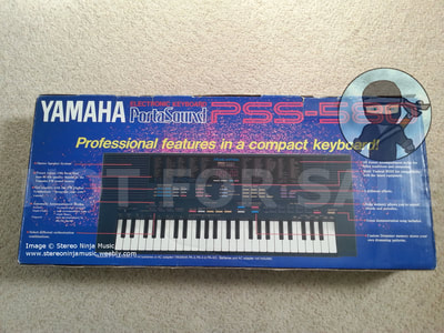 Yamaha PSS-580 Review by Stereo Ninja Music - Stereo Ninja Music
