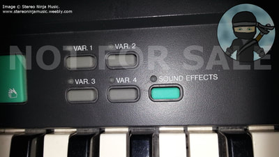 An image showing the drum bank select buttons